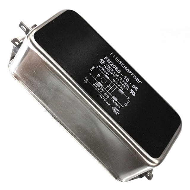 FN2080-10-06 Schaffner EMC Inc.  Modules de filtrage de ligne électrique